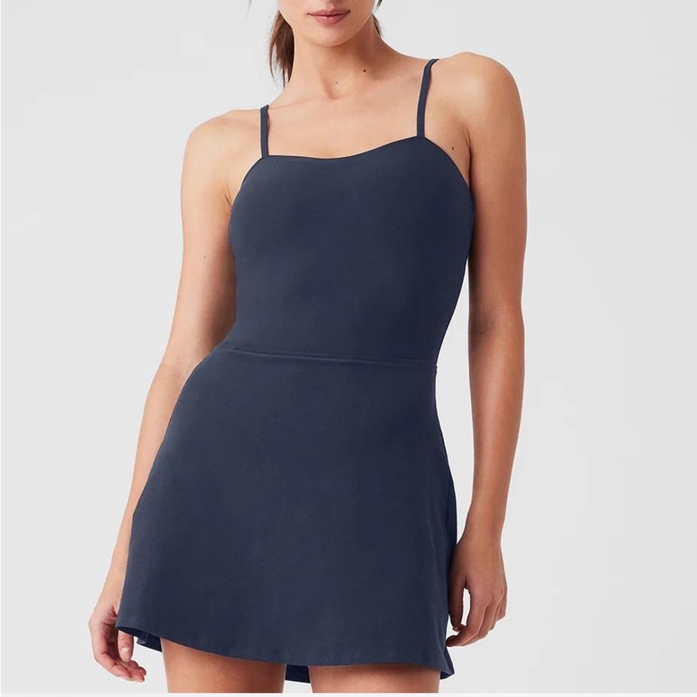 ALO Yoga Navy Mini Dress